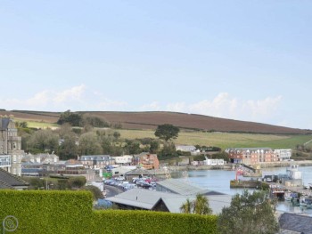 LOVELY VIEW OVER THE HARBOUR FROM THE BALCONY