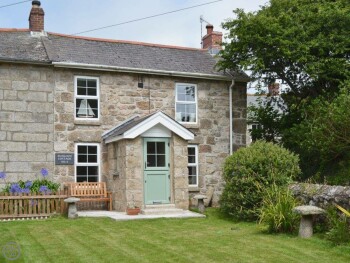 LONG, ENCLOSED AND LAWNED FRONT GARDEN WITH PATIO