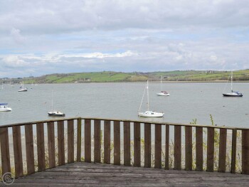 VIEW OVER LAKE FROM TERRACE